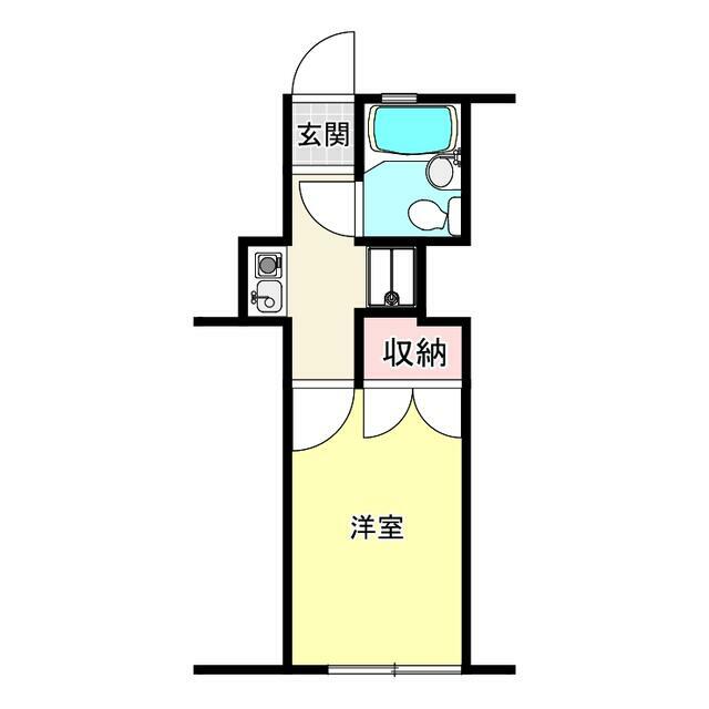 ＴＭヒルズ 111号室 間取り