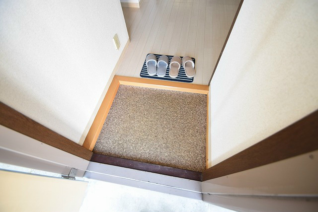 シティハイム　山川ハイツB 玄関