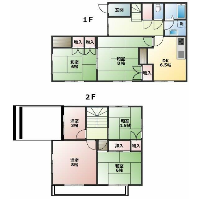 愛甲東２丁目戸建 間取り