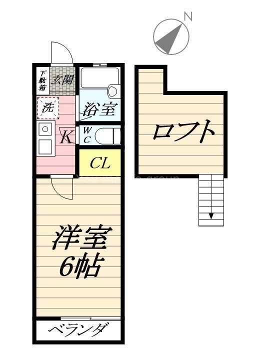 ＲｅＤＥＡＬ横浜戸塚 112号室 間取り