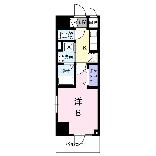 スアヴィス平塚八千代 204号室 間取り