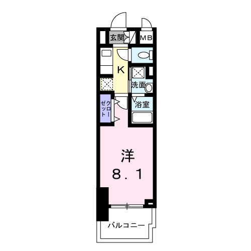 スアヴィス平塚八千代 112号室 間取り