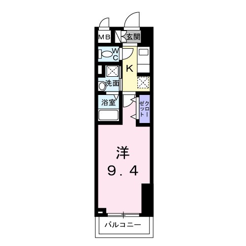 スアヴィス平塚八千代 216号室 間取り