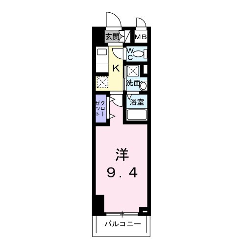 スアヴィス平塚八千代 217号室 間取り
