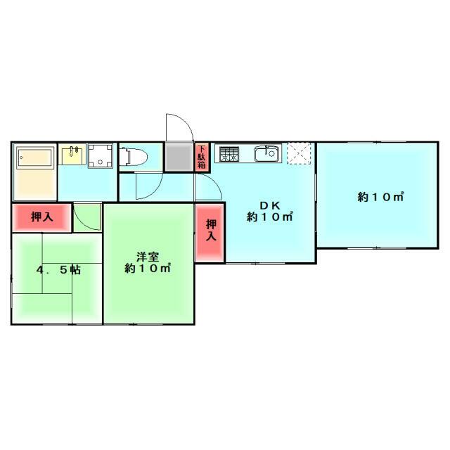 小雀町小泉貸地 間取り