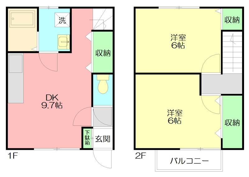 DUPLEX 103号室 間取り