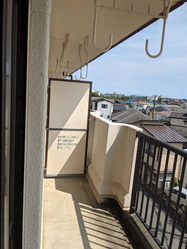 エクレール西湘 ベランダ