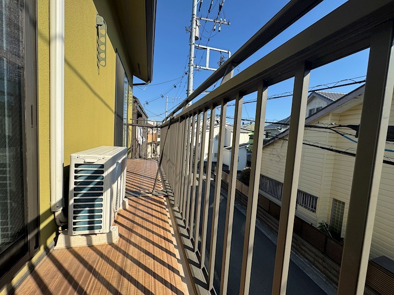 萩園貸家 ベランダ