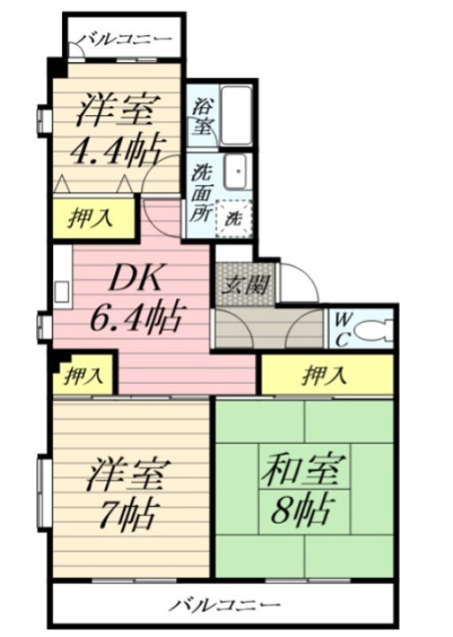 セレーノ東町 間取り