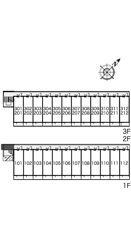 レオパレスエクレールＫ下大槻 その他7