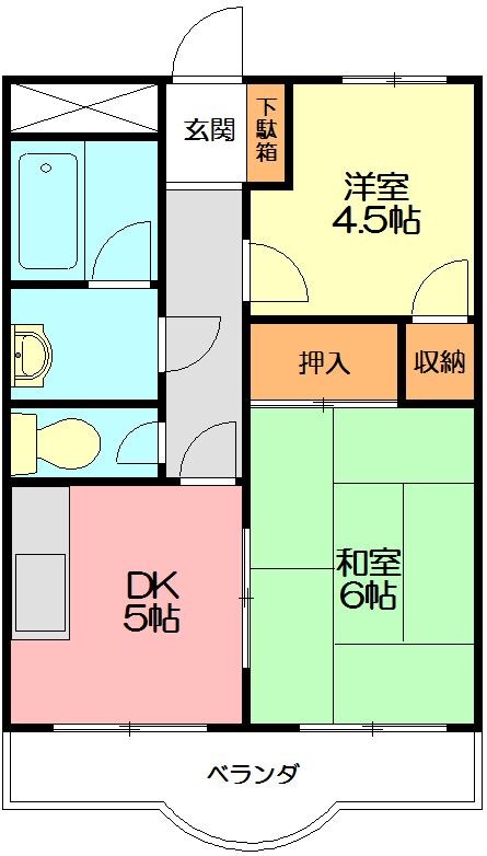 グレイス原宿 303号室 間取り