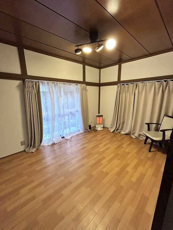 ペットと暮らせる戸建て リビング