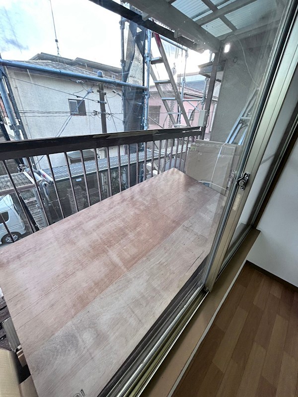 ペットと暮らせる戸建て ベランダ