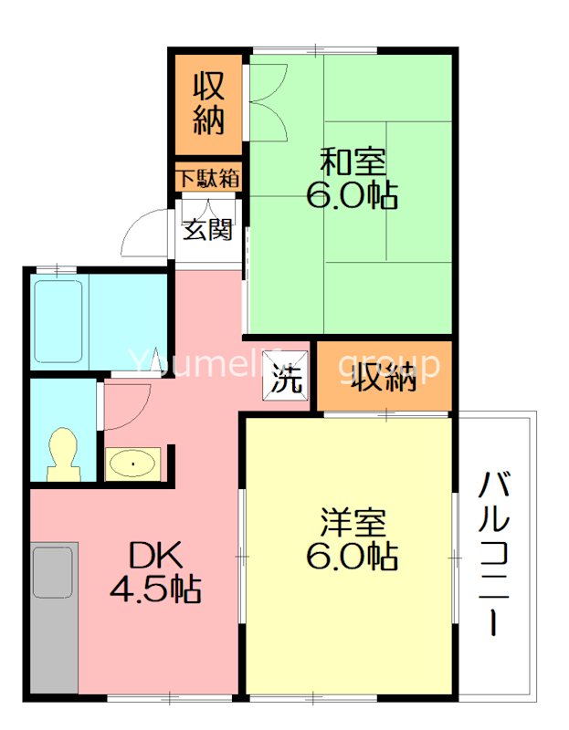 ホーメル 間取り