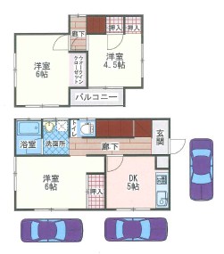 ペットと暮らせる戸建て 間取り