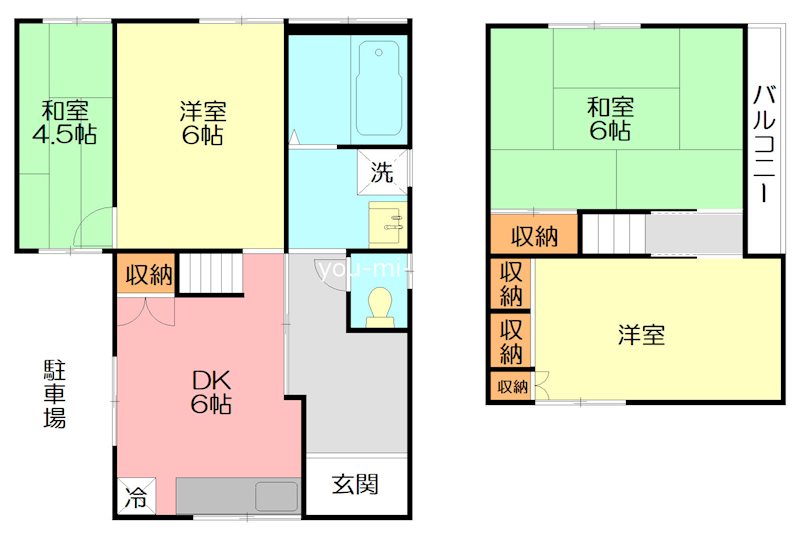 片岡戸建て 間取り
