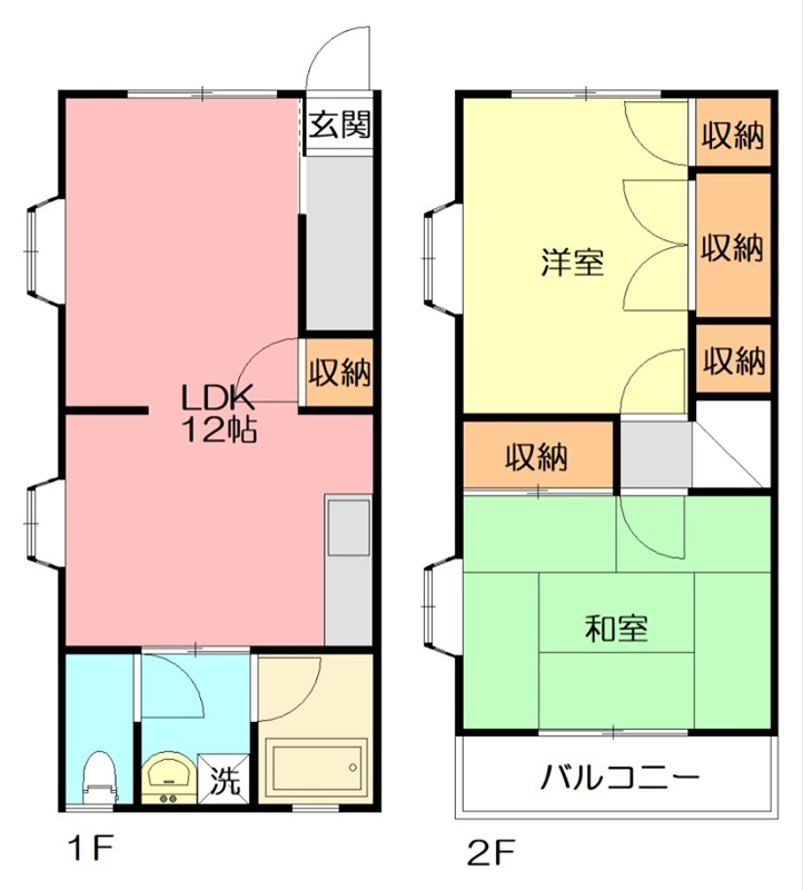 ファイブワン茅ヶ崎  101号室 間取り