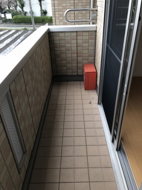 ベルソス高倉Ｂ ベランダ
