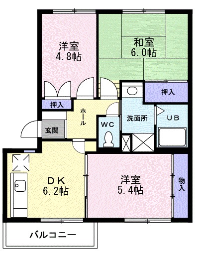 ウインドミル湘南 301号室 間取り