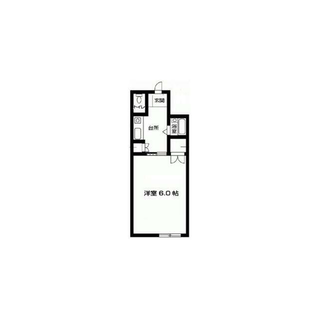 クロノス南矢名２番館 405号室 間取り