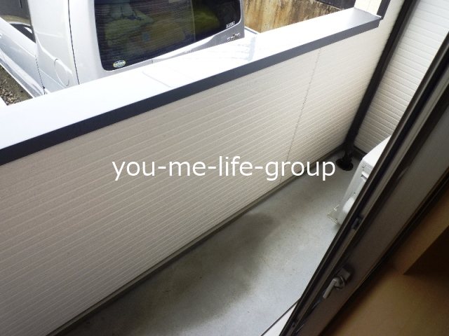 クリプト武蔵 ベランダ