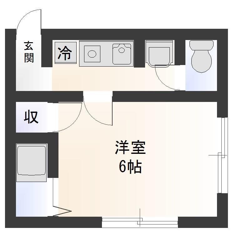 プラーズ愛甲B 103号室 間取り