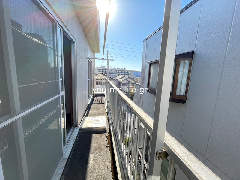 西海岸ハイツ ベランダ