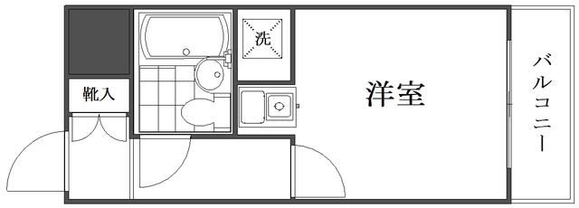 日神パレステージ藤沢 711号室 間取り
