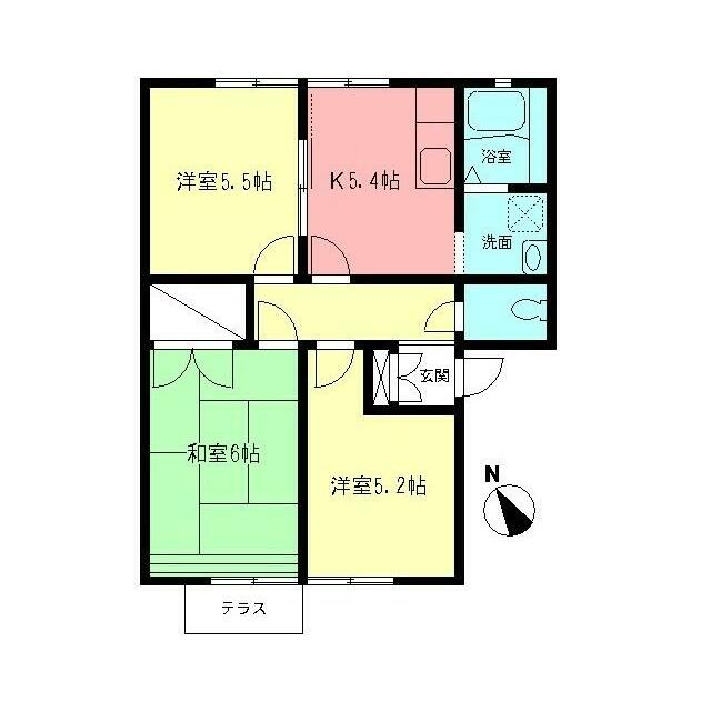 メゾン南原 103号室 間取り