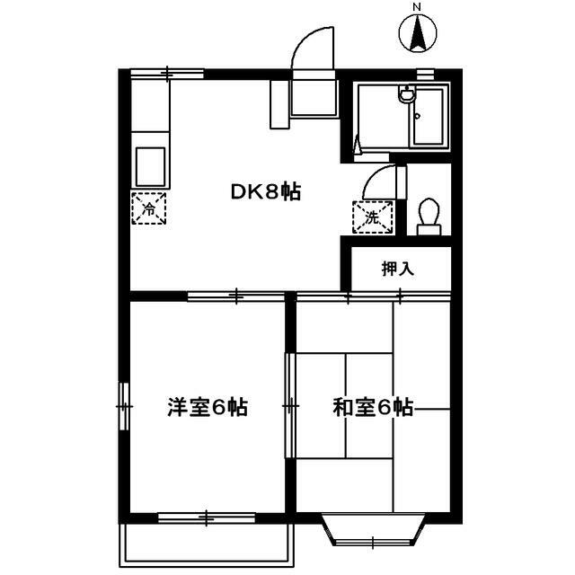 サンバリエ 101号室 間取り