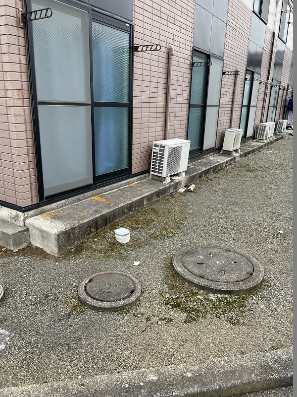 レオパレス雪月花 ベランダ