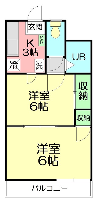 ヨシムラビル 202号室 間取り