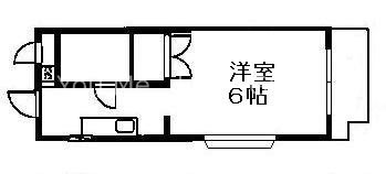ツカコシビル  102号室 間取り