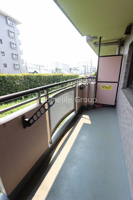 オーバーヒルズ参番館 ベランダ