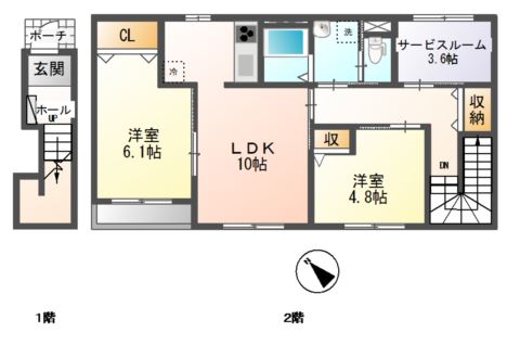 ベルウッド 間取り