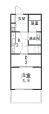 シャンテいせはら 603号室 間取り