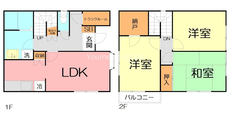 愛名久保邸 間取り