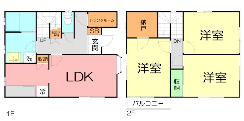 愛名久保邸 間取り