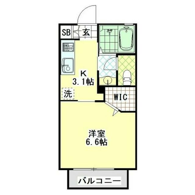 ソフィアＫ 202号室 間取り