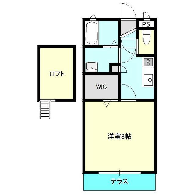 ベルベ稲村ヶ崎 101号室 間取り