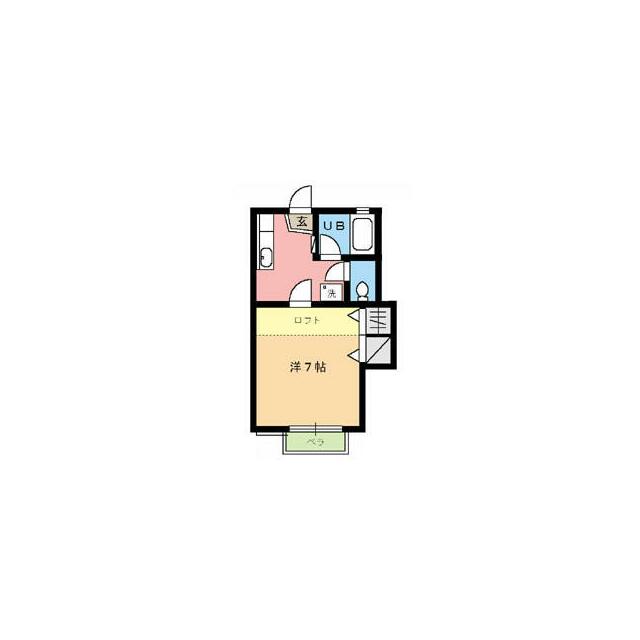 コーポ内海 間取り