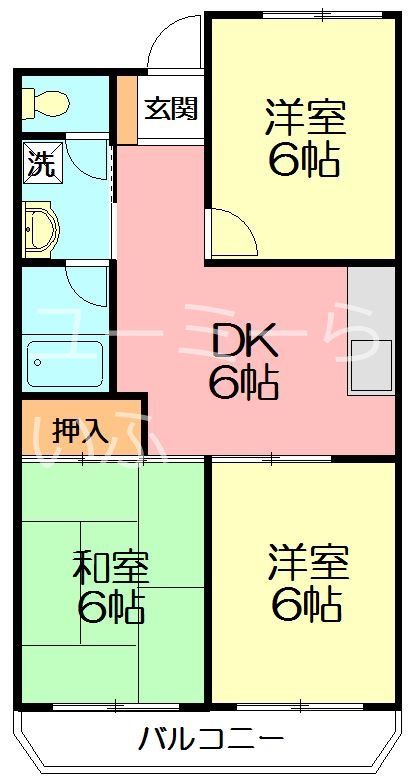 メゾン長井 205号室 間取り