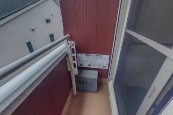 チャンティック東海岸 ベランダ