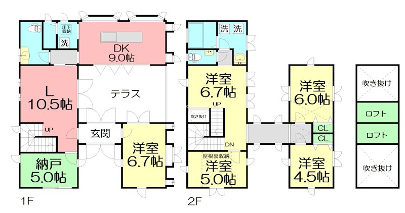 片瀬海岸2丁目戸建 間取り