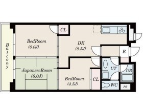 蛍田マンション 302号室 間取り