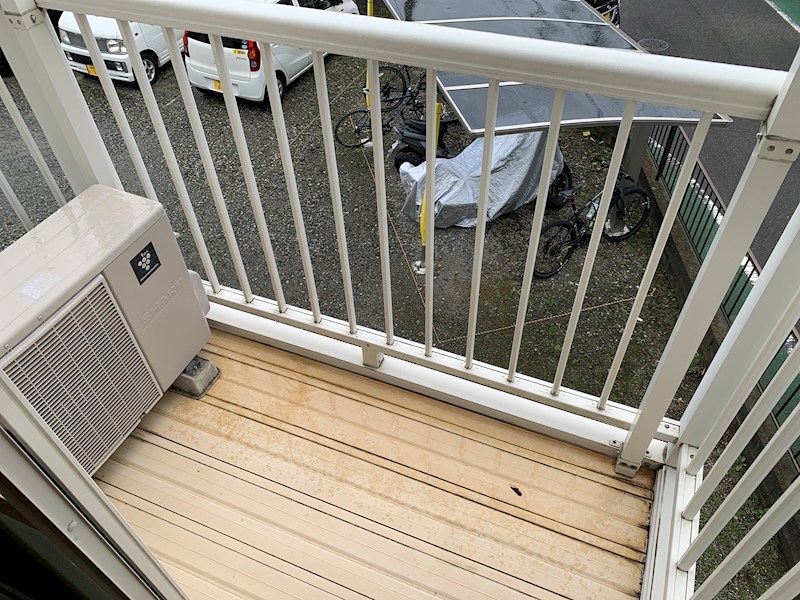 清水コーポ3 ベランダ