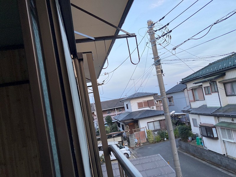 ルミエールA棟 ベランダ