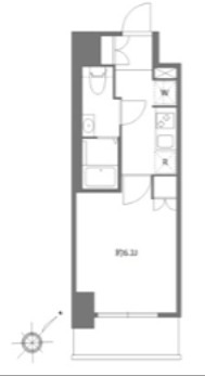 エヌステージ秦野駅前 0805号室 間取り