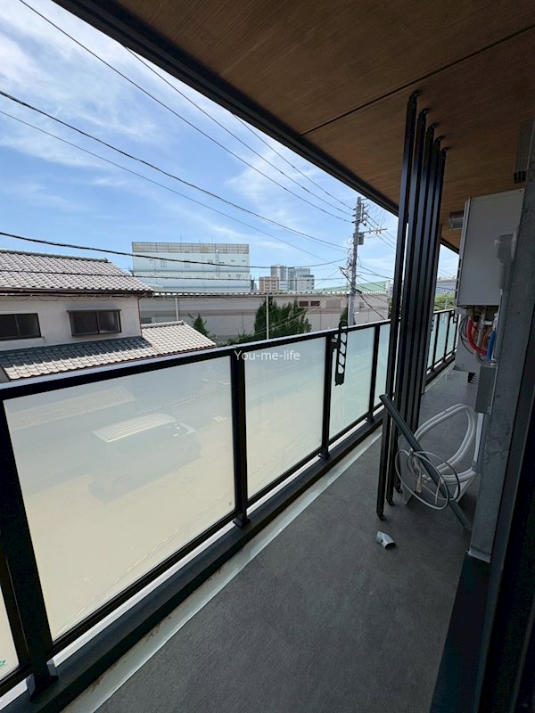 ソテツノイエ ベランダ