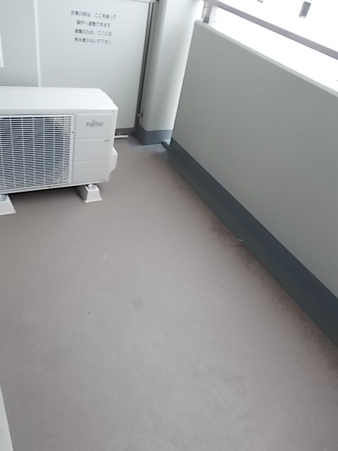 エクレセンス新富 ベランダ